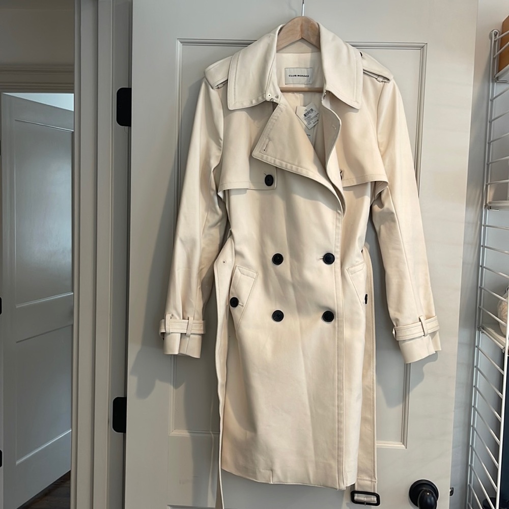 Club Monaco Matie trench coat